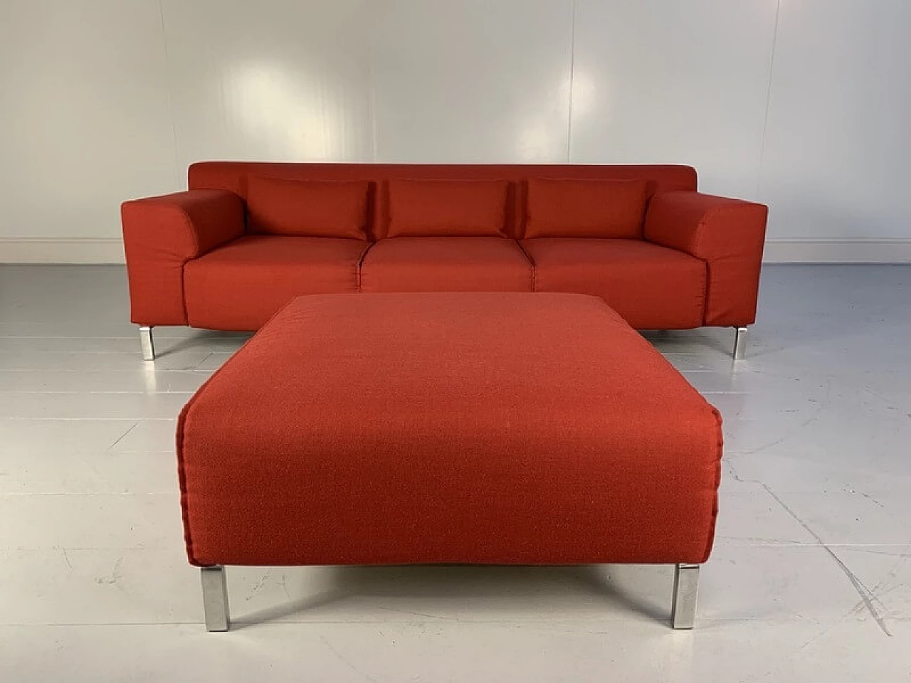 Greg sofa and pouf by EMAF Progetti for Zanotta 2