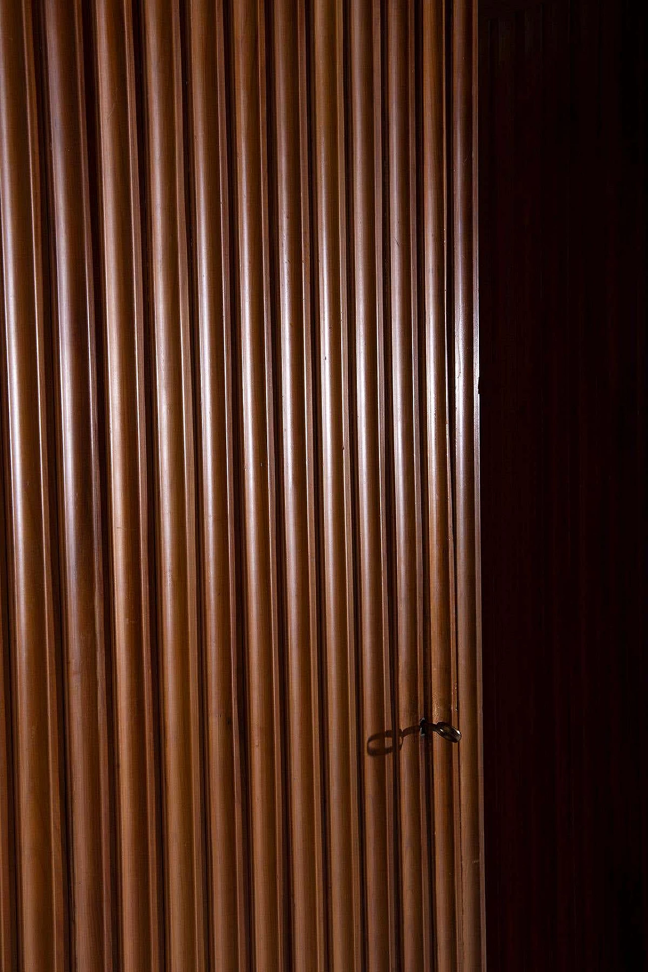 Armadio grissinato attribuito a Luigi Scremin di Fabbrica Mobili e Armadi Triestina, anni '50 7