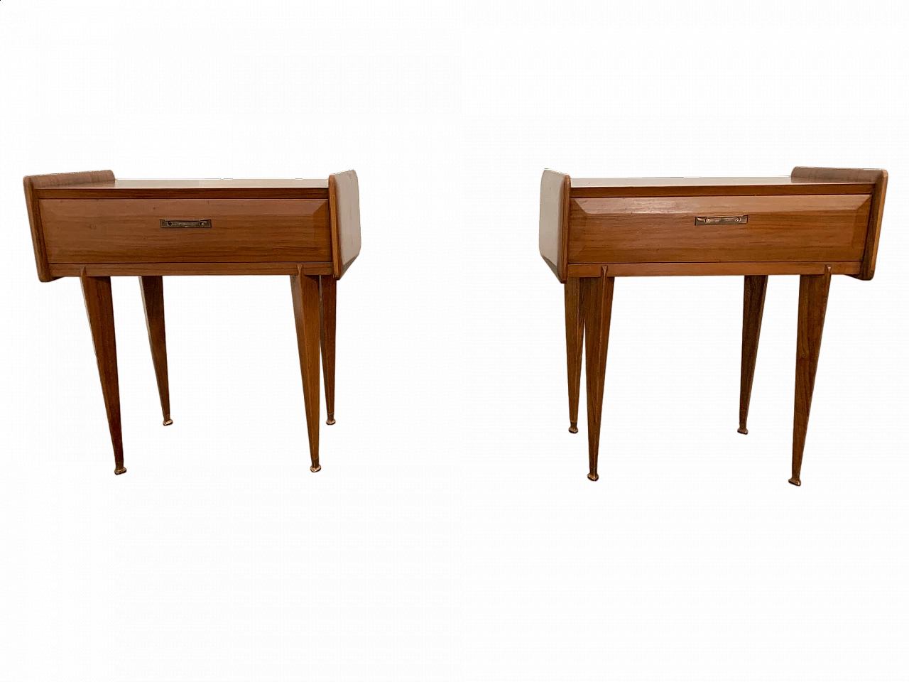 Pair of rosewood bedside tables, 1950s 14