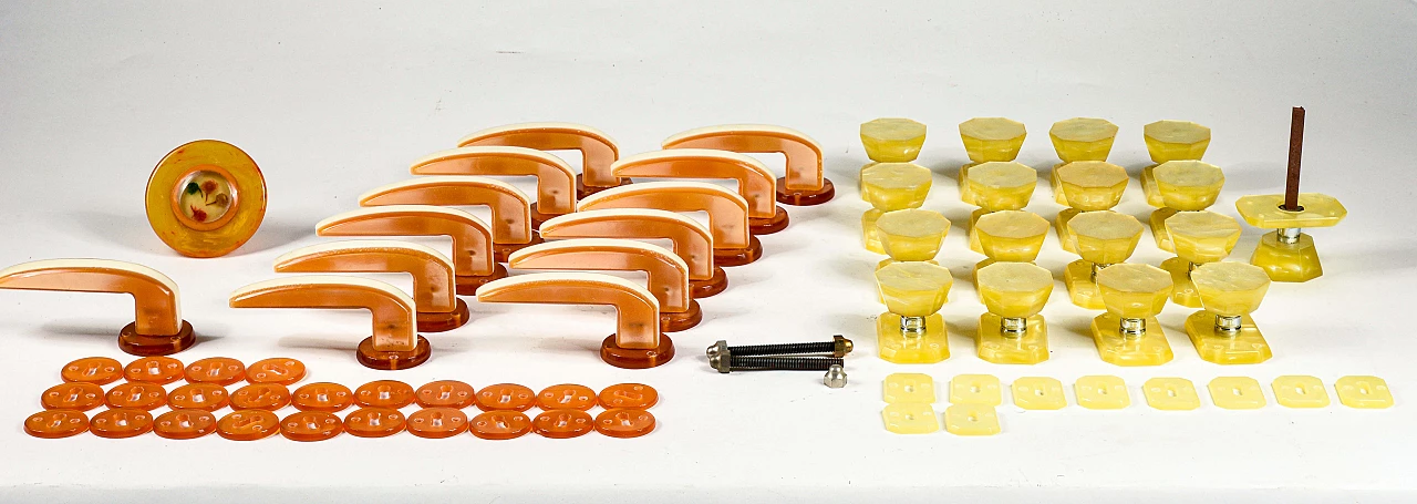 Bakelite door handles, mid-19th century 6