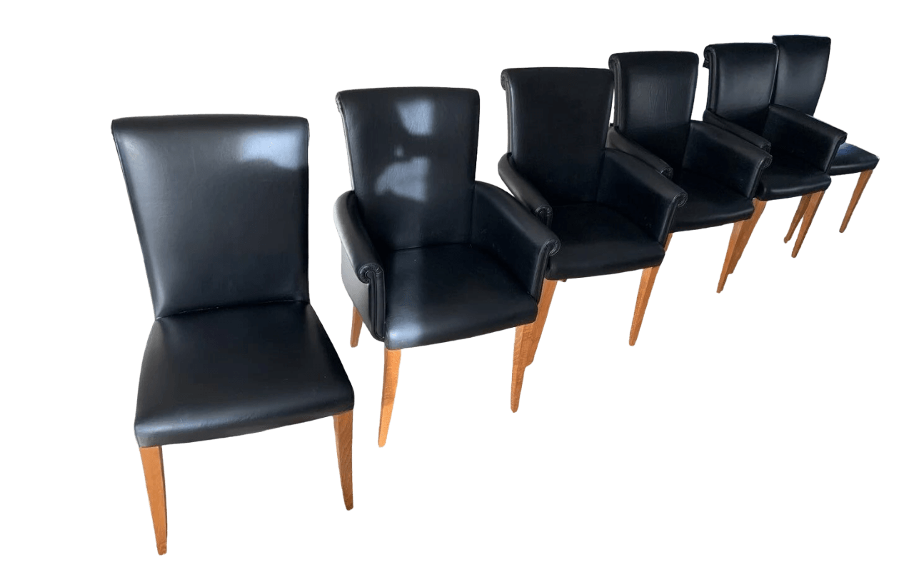 6 Vittoria chairs by Poltrona Frau | intOndo
