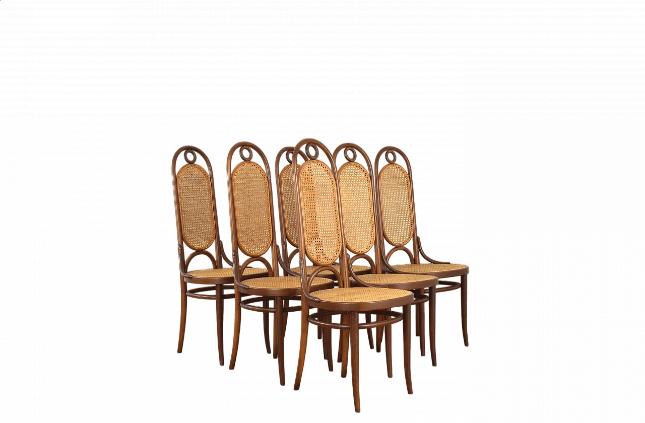 6 Chairs by Michael Thonet for Thonet, 1979 12