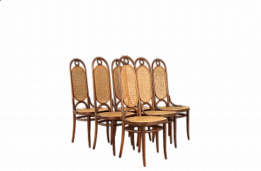 6 Chairs by Michael Thonet for Thonet, 1979