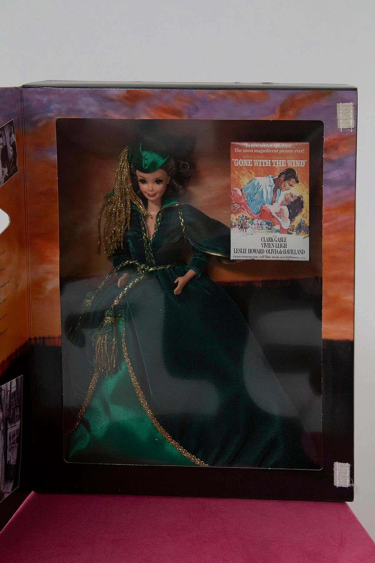 Barbie Scarlett O'Hara in green draped dress by Mattel, 1994 2