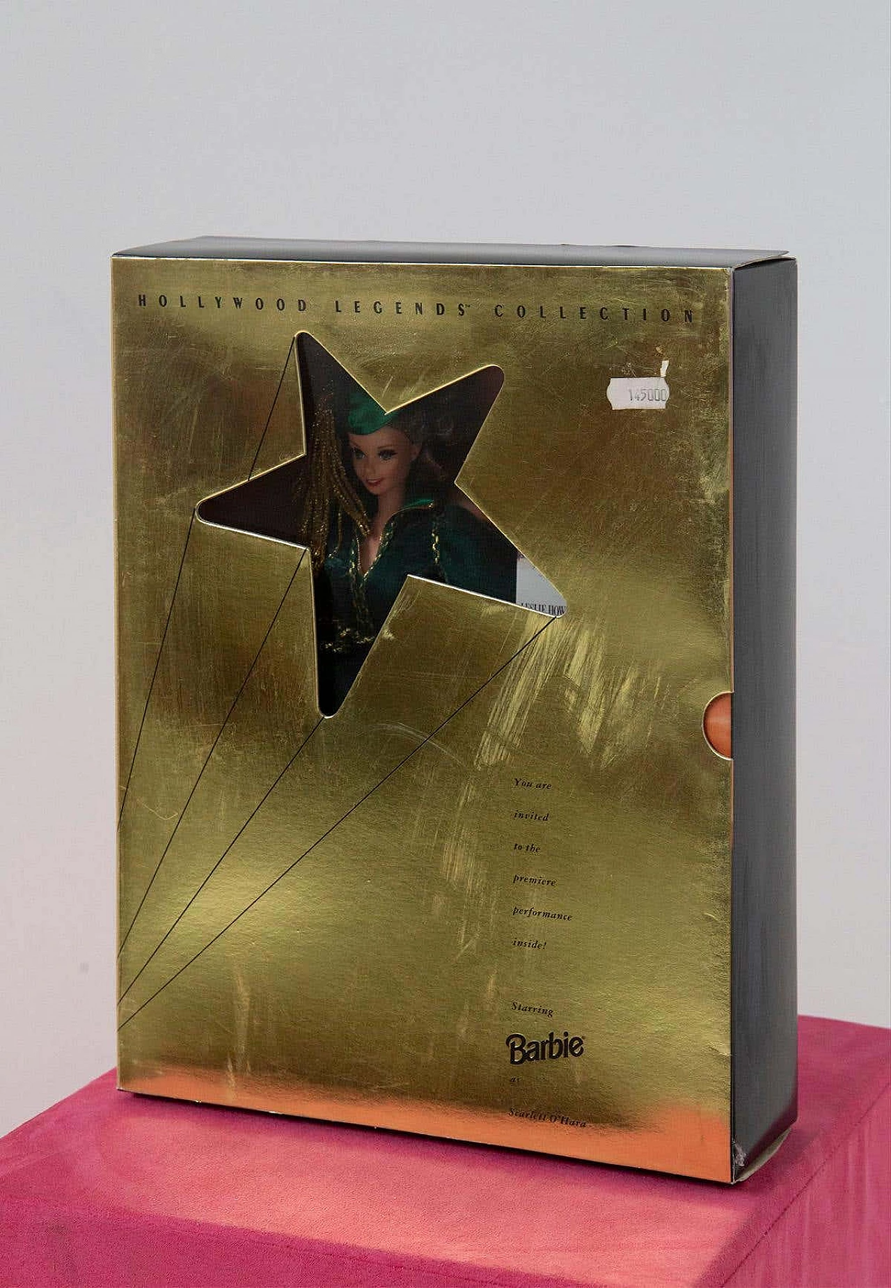 Barbie Rossella O'Hara in abito verde a drappeggio di Mattel, 1994 5