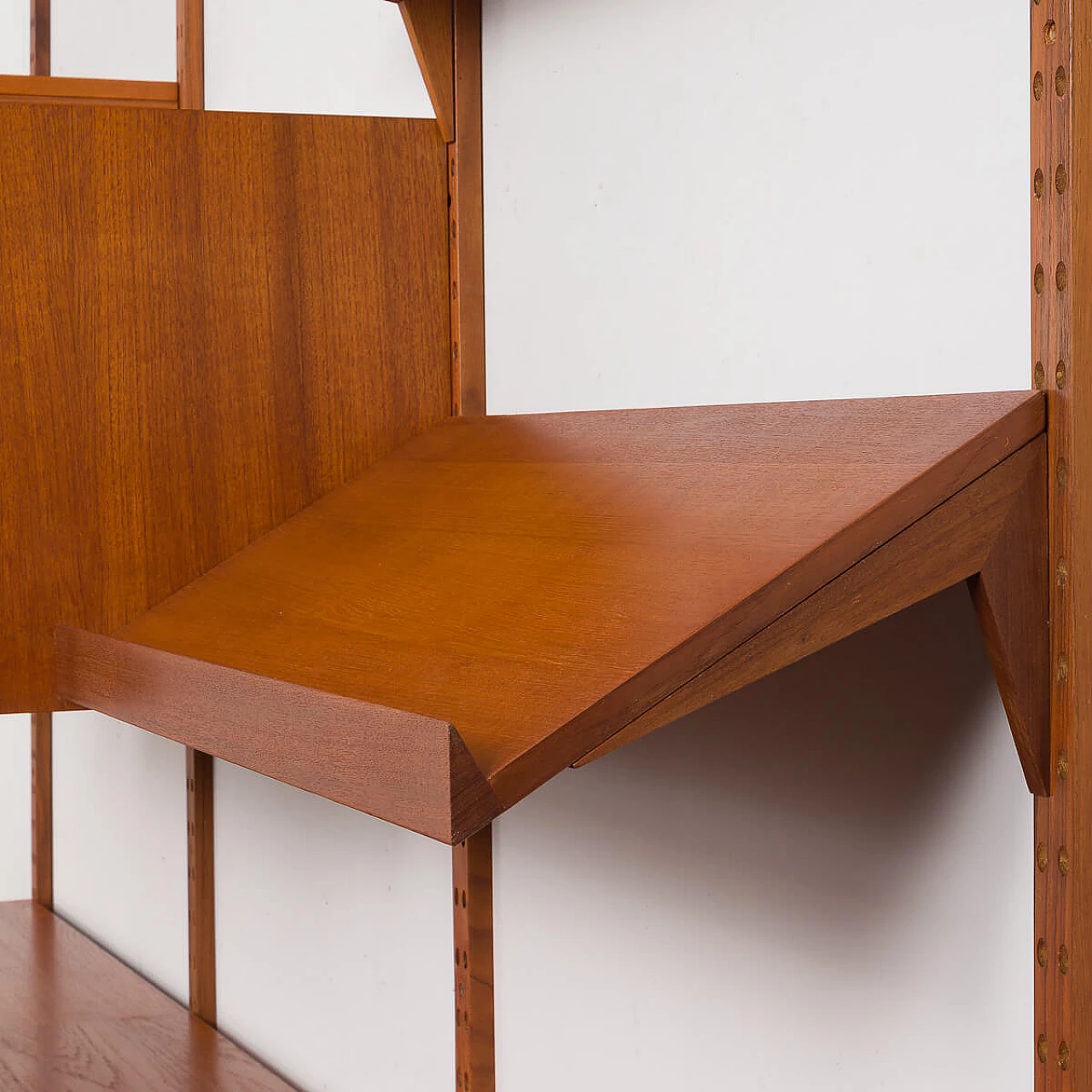 Teak storage wall by Poul Cadovius for Cado, 1960s 10