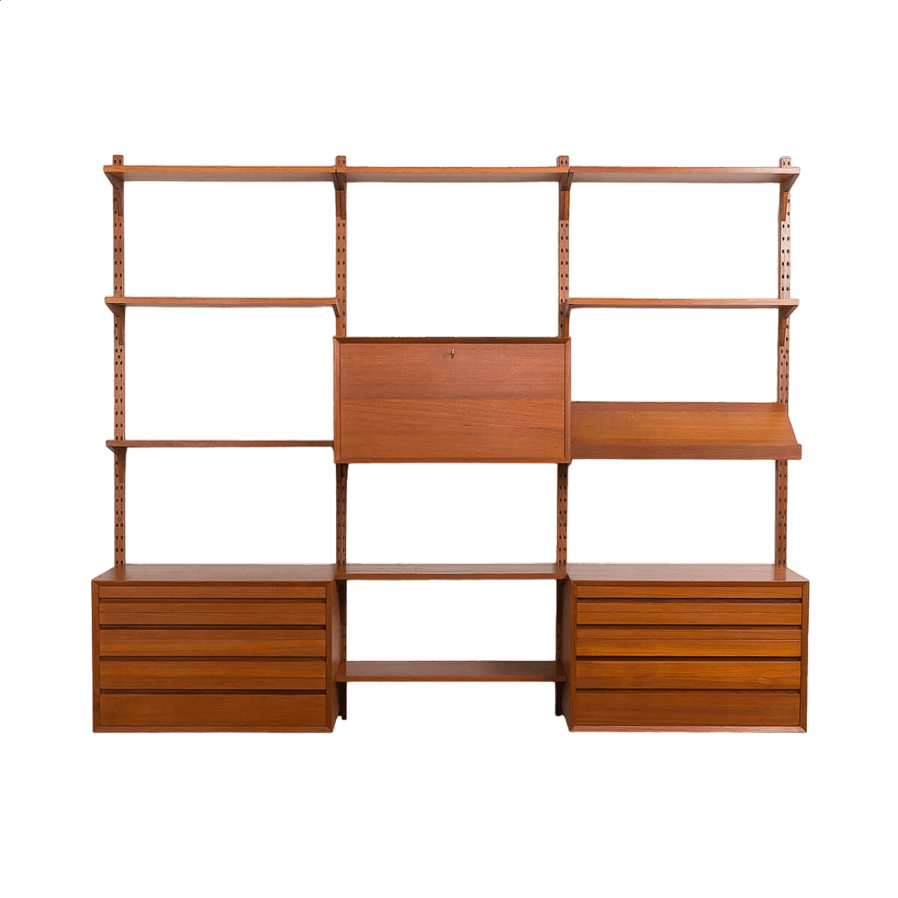 Teak storage wall by Poul Cadovius for Cado, 1960s 20