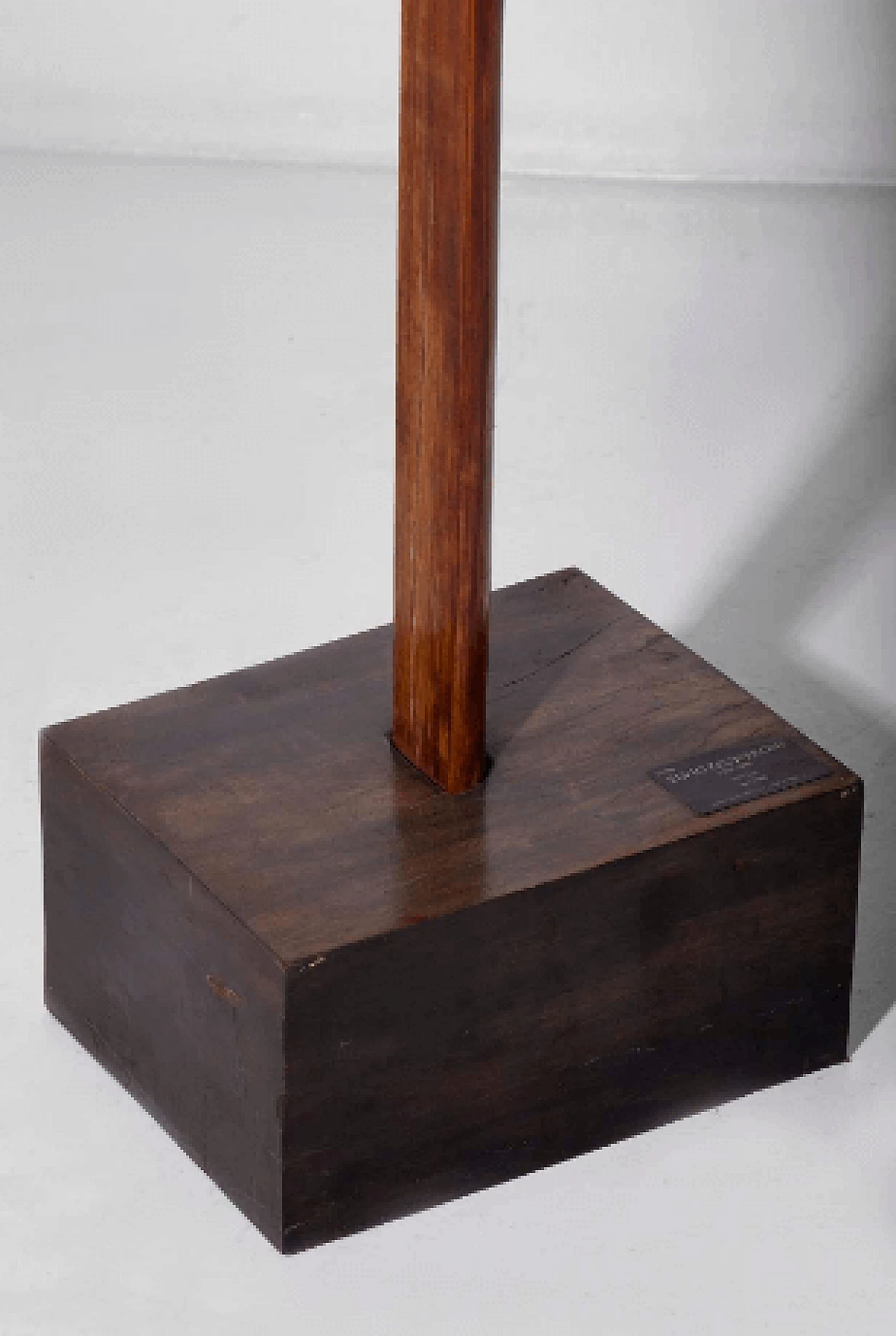 Elvio Becheroni, Totem, wood and iron sculpture, 1988 3