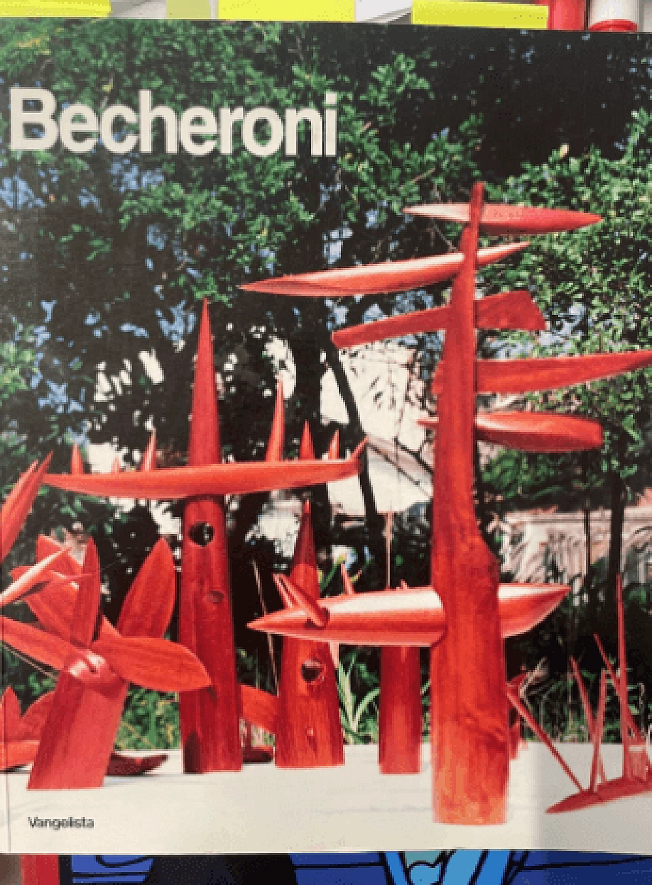 Elvio Becheroni, Totem, scultura in legno e ferro, 1988 10