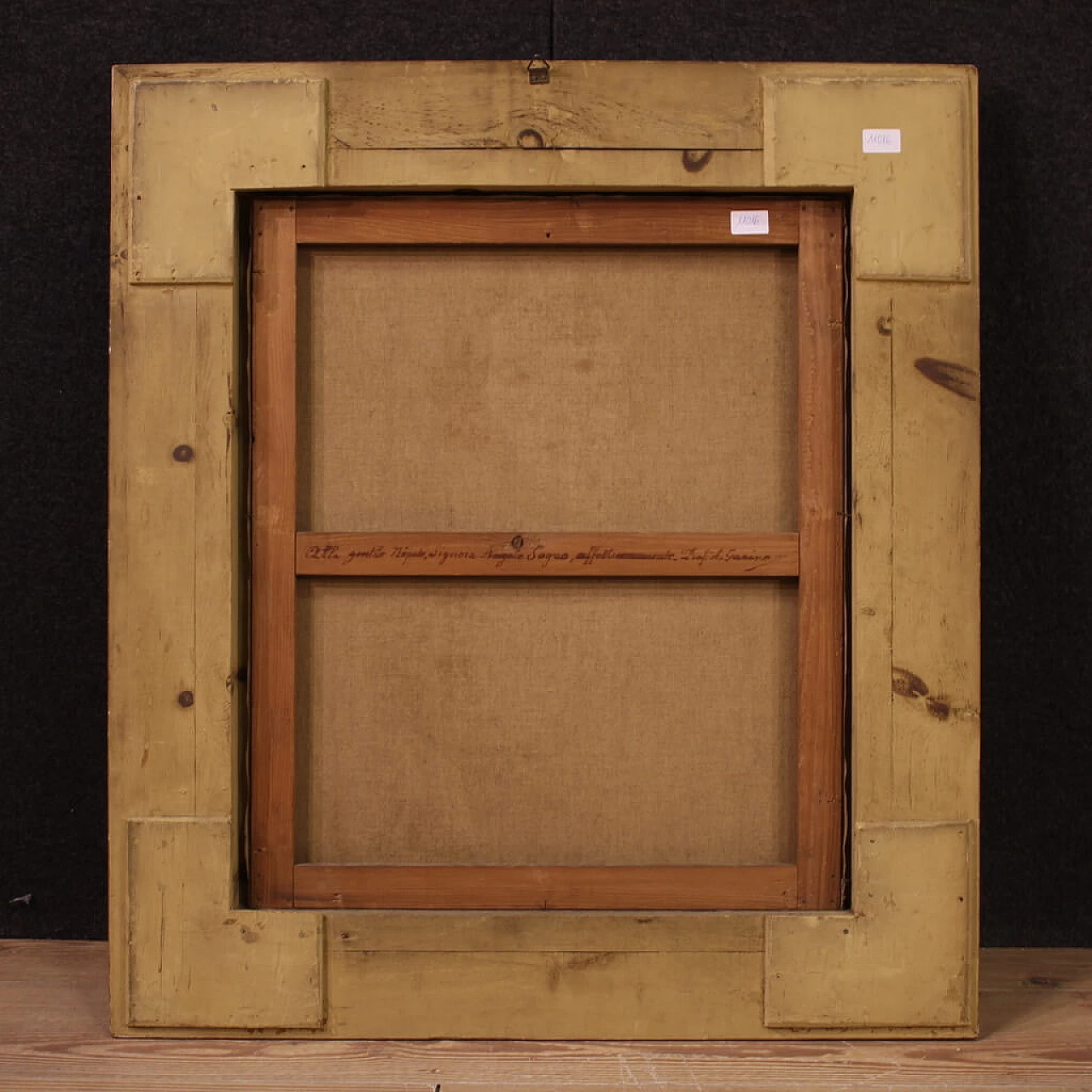 Angelo Garino, Portrait of a lady signed by, oil on canvas, signer and dated  1931 11