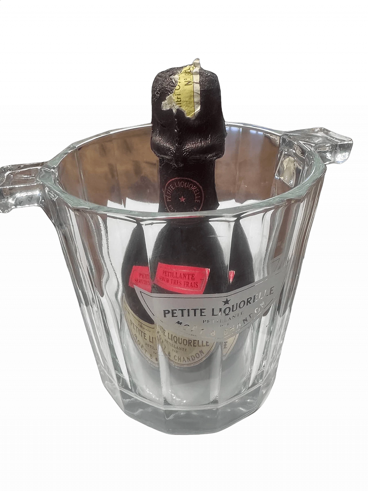 Petit Liquorelle Moet & Chandon con secchiello, anni '90 7