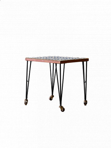 Tavolino provenzale rotondo con piano in vetro diametro 70 cm – Il Grifo e  la Fenice