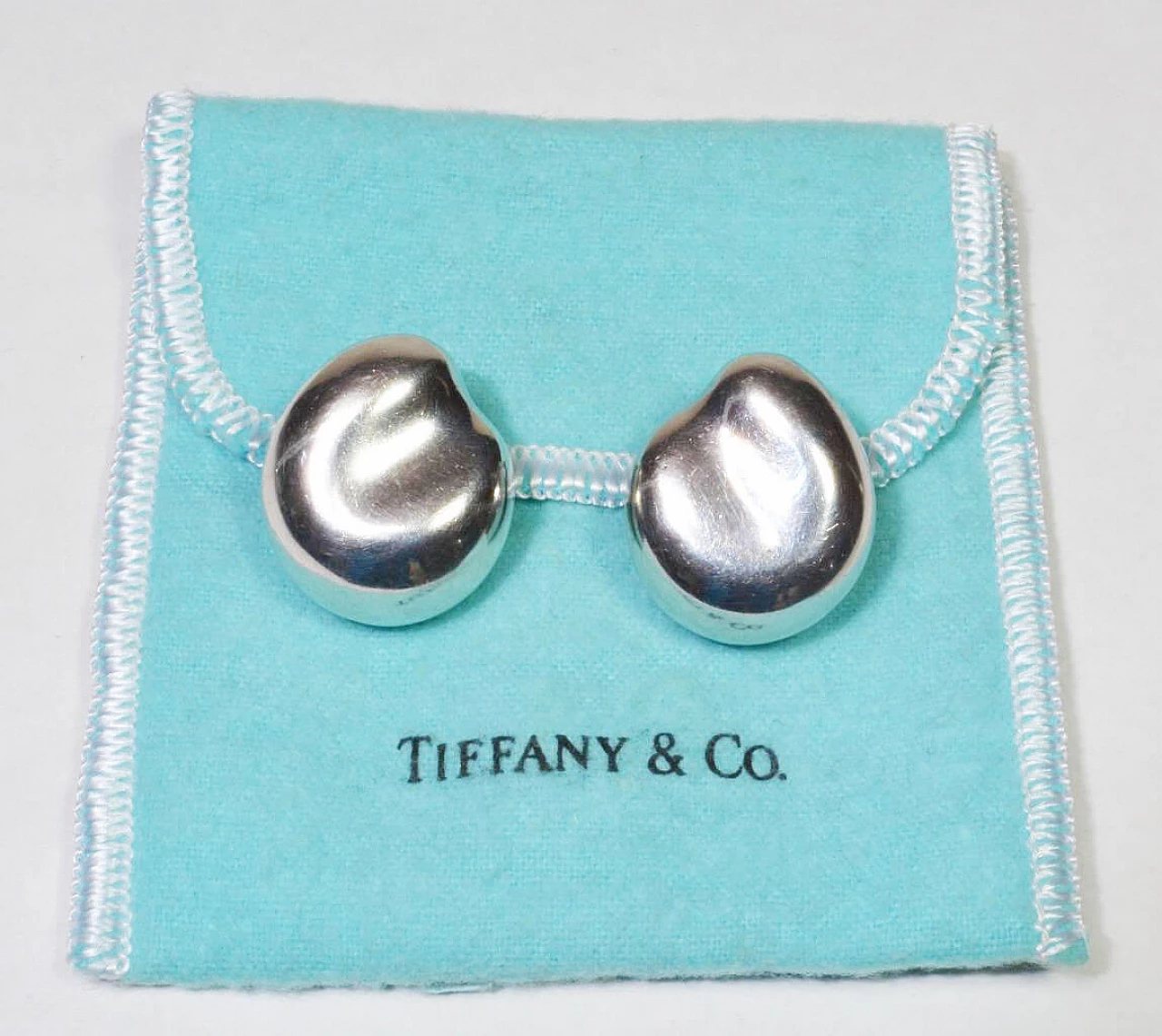 Bean earrings by Elsa Peretti for Tiffany & Co, 1990s 1