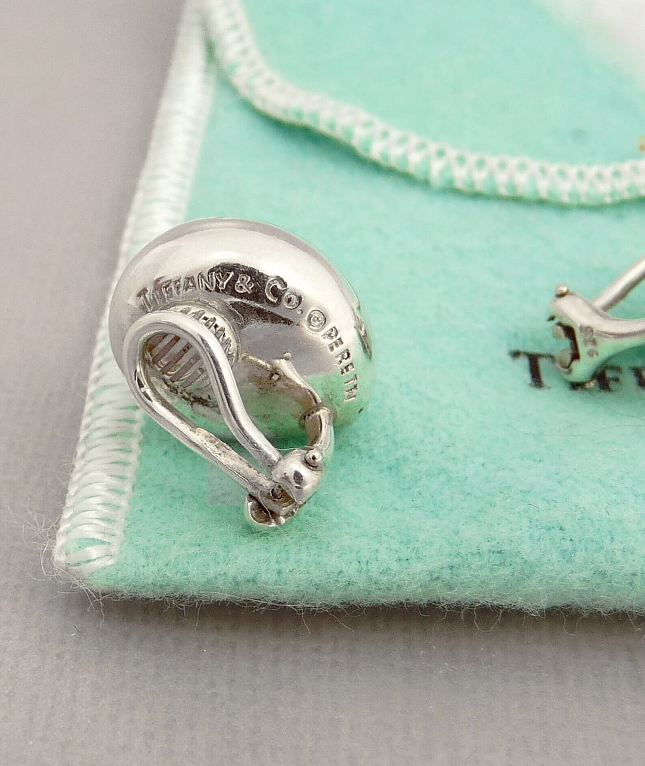 Orecchini Bean di Elsa Peretti per Tiffany & Co, anni '90 9