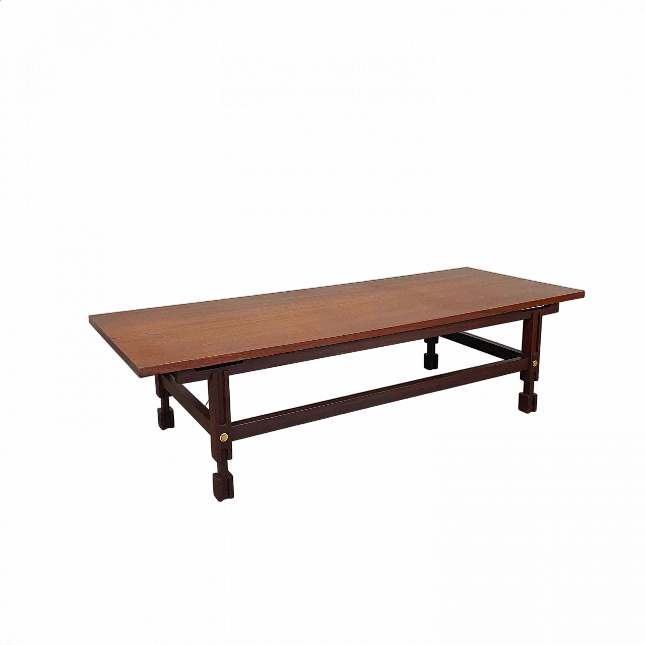 Scandinavian style teak coffee table, 1960s 14