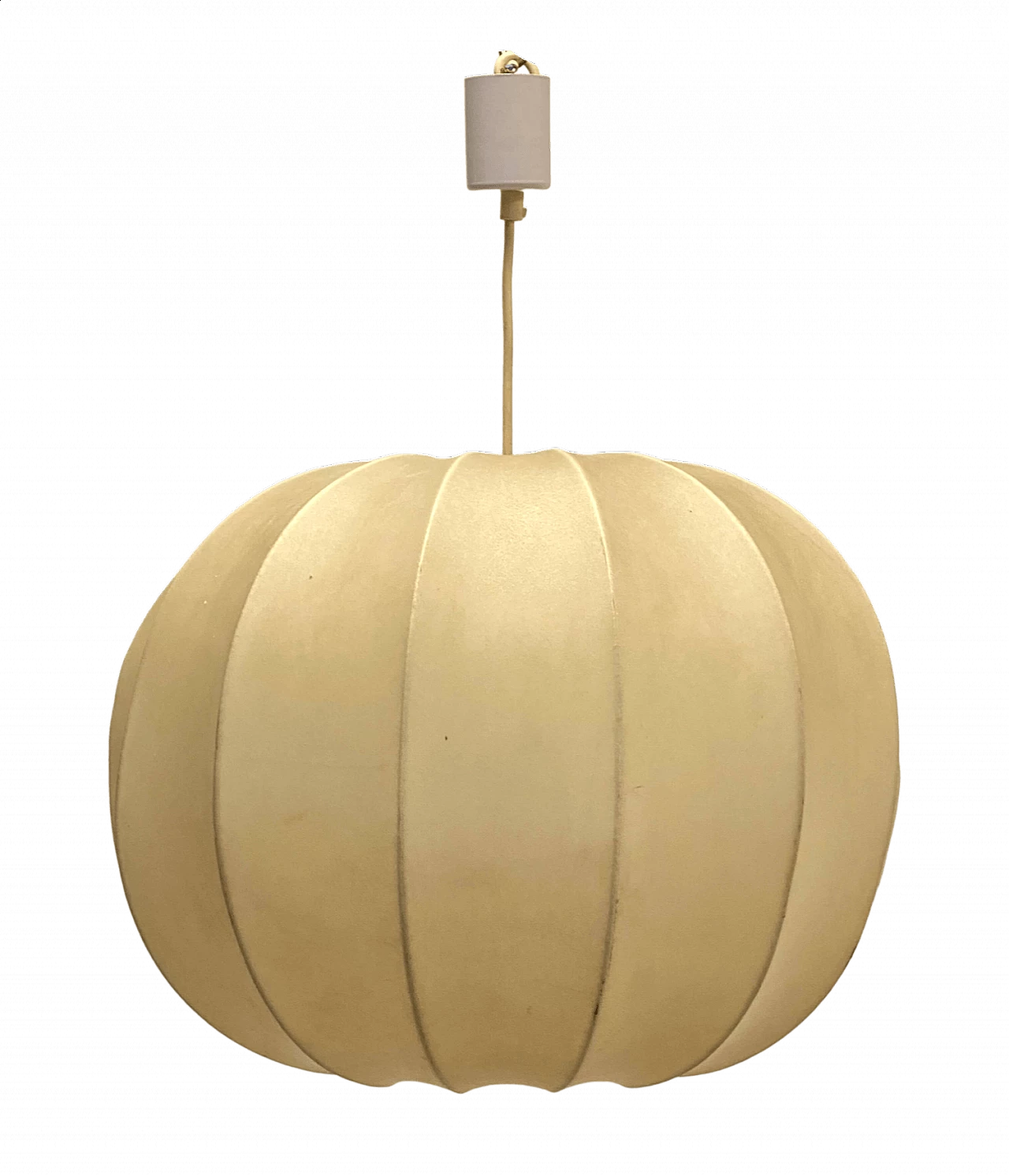 Cocoon hanging lamp, 1970s 16