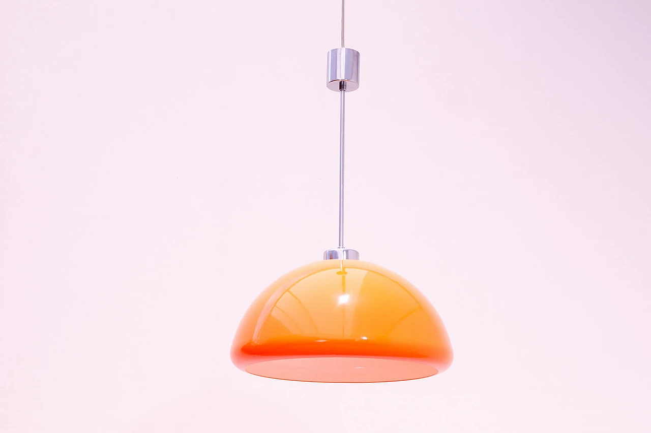 Hanging lamp by Harvey Guzzini for Meblo, 1970s 2