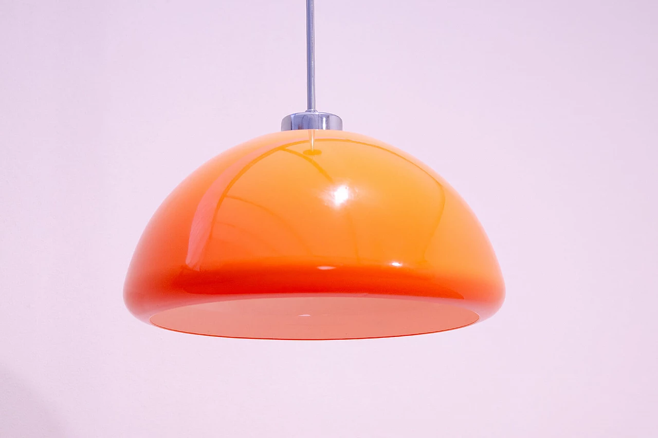 Hanging lamp by Harvey Guzzini for Meblo, 1970s 5