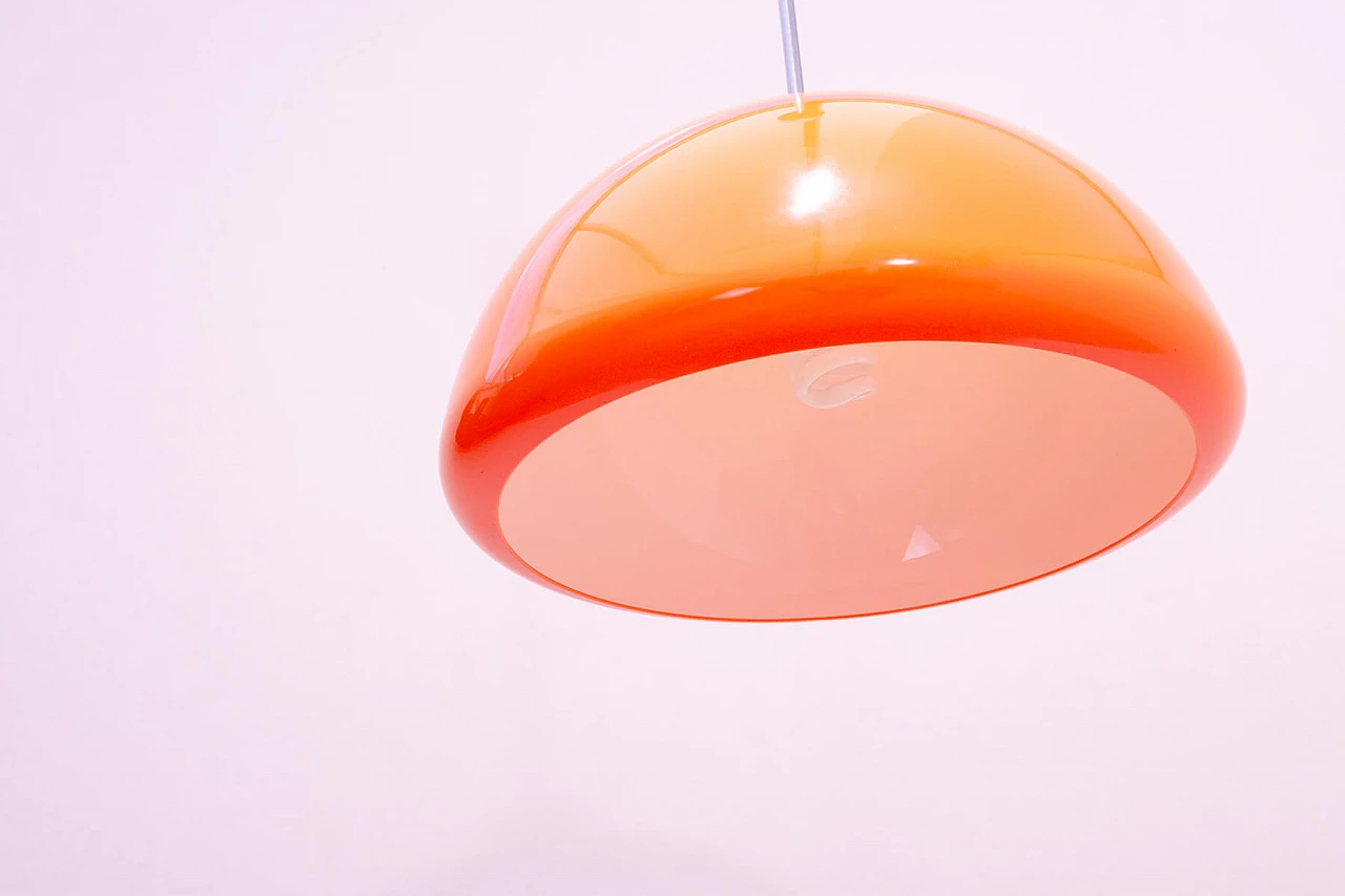 Hanging lamp by Harvey Guzzini for Meblo, 1970s 8