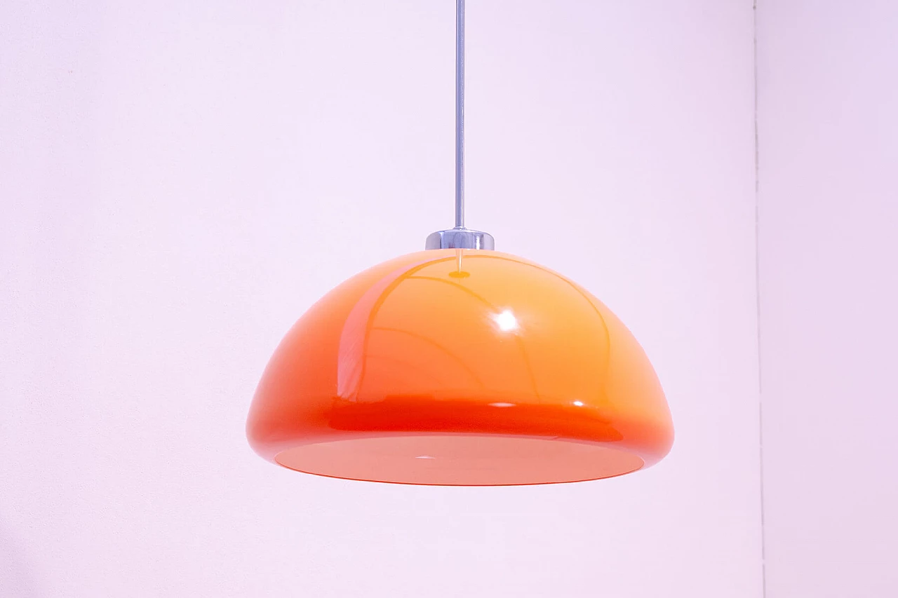 Hanging lamp by Harvey Guzzini for Meblo, 1970s 12