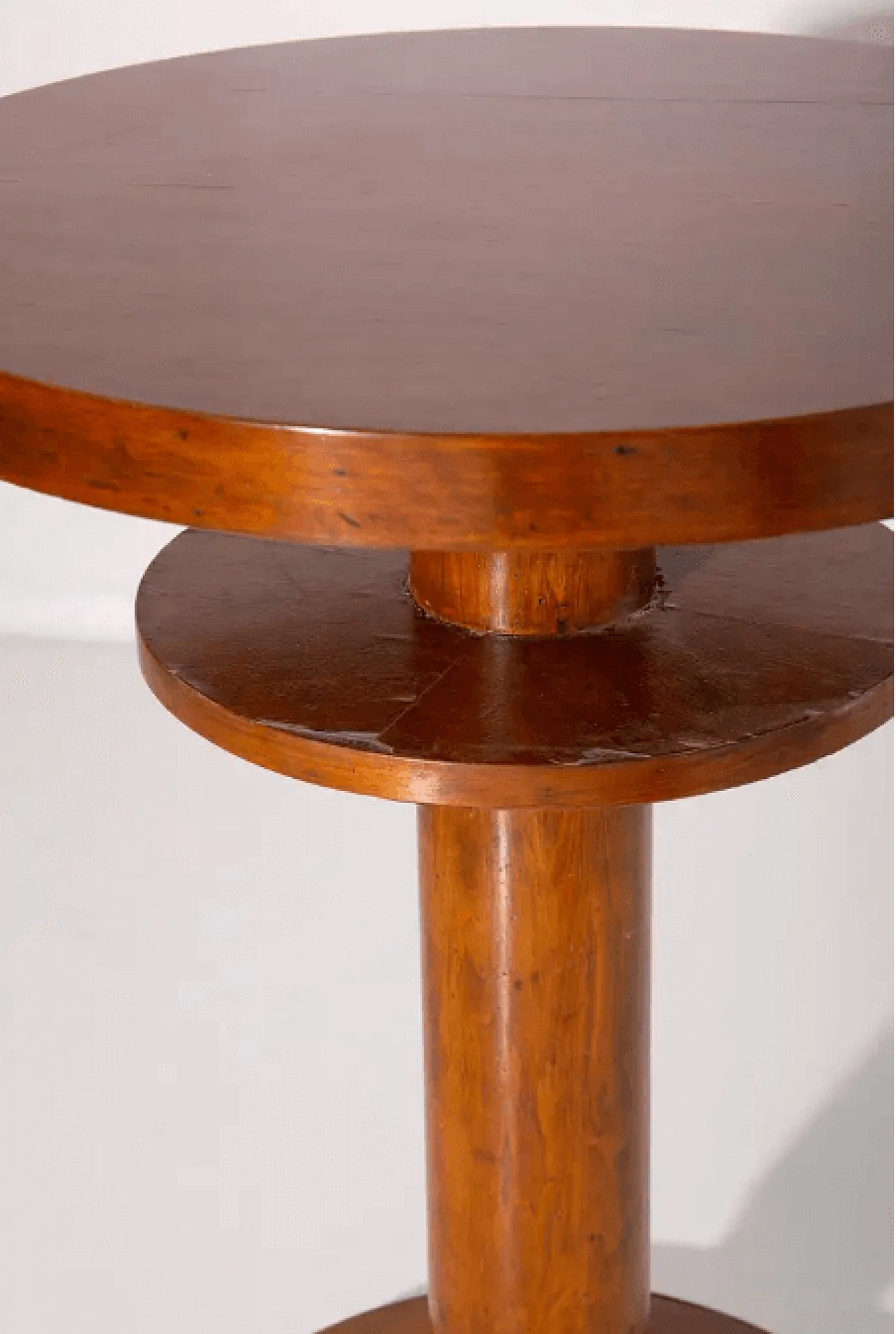 Pair of small naval tables by Gio Ponti for the Bianca Mano liner, 1940s 4