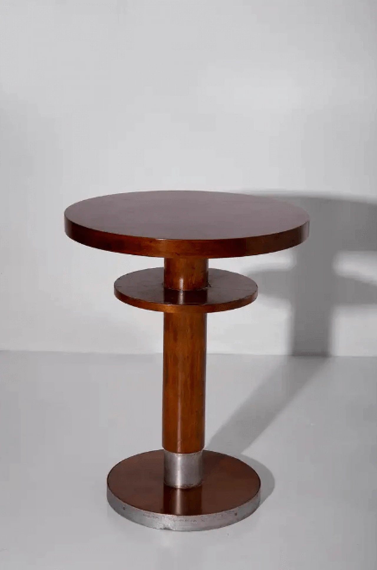 Pair of small naval tables by Gio Ponti for the Bianca Mano liner, 1940s 6