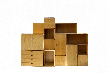 14 Samara modular shelves by Derk Jan De Vries for Maisa, 1977