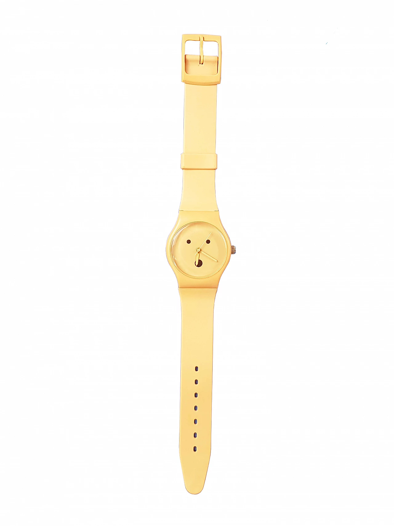 Plastic and rubber wristwatch by A. Mendini for Museo Alchimia, 1990s 2