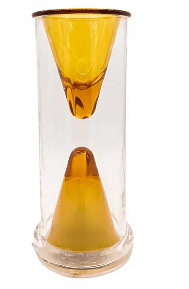 Nerolia, glass table lamp by Oluce, 2000s