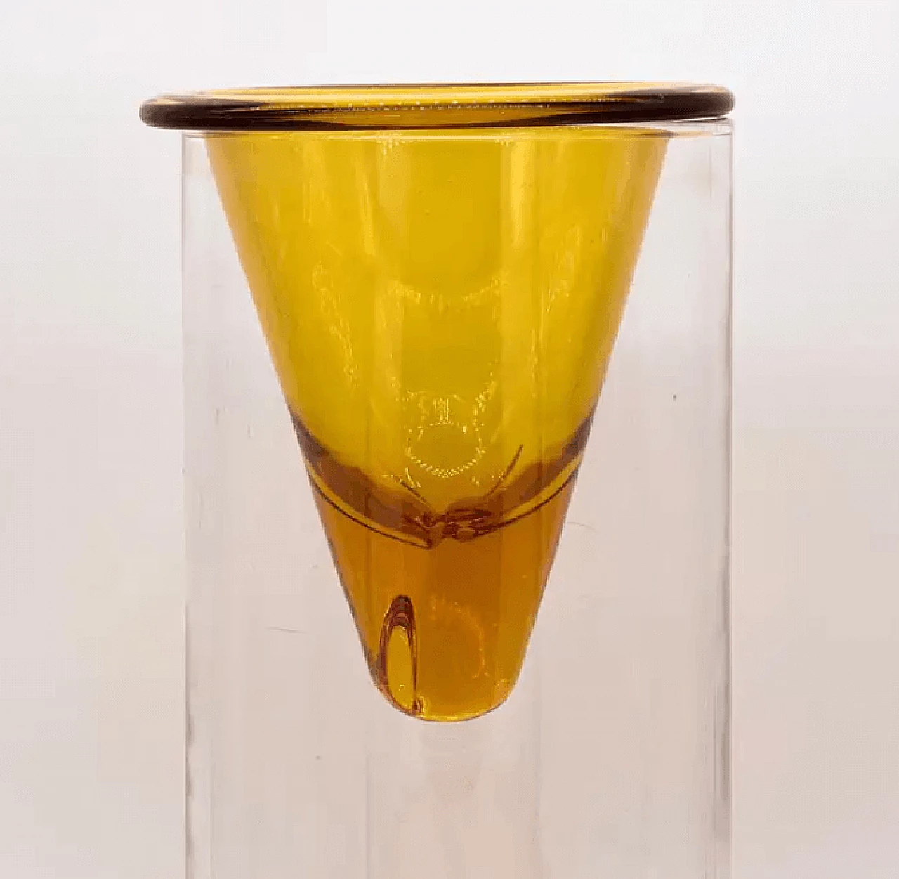 Nerolia, lampada da tavolo in vetro di Oluce, anni 2000 5