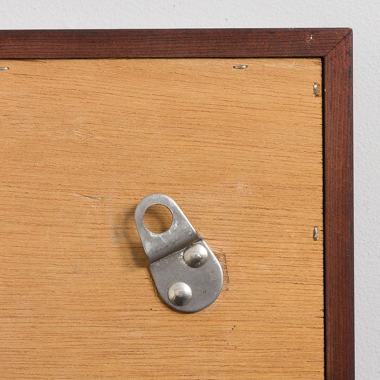 Danish rosewood extra large mirror with console, 1960s 21