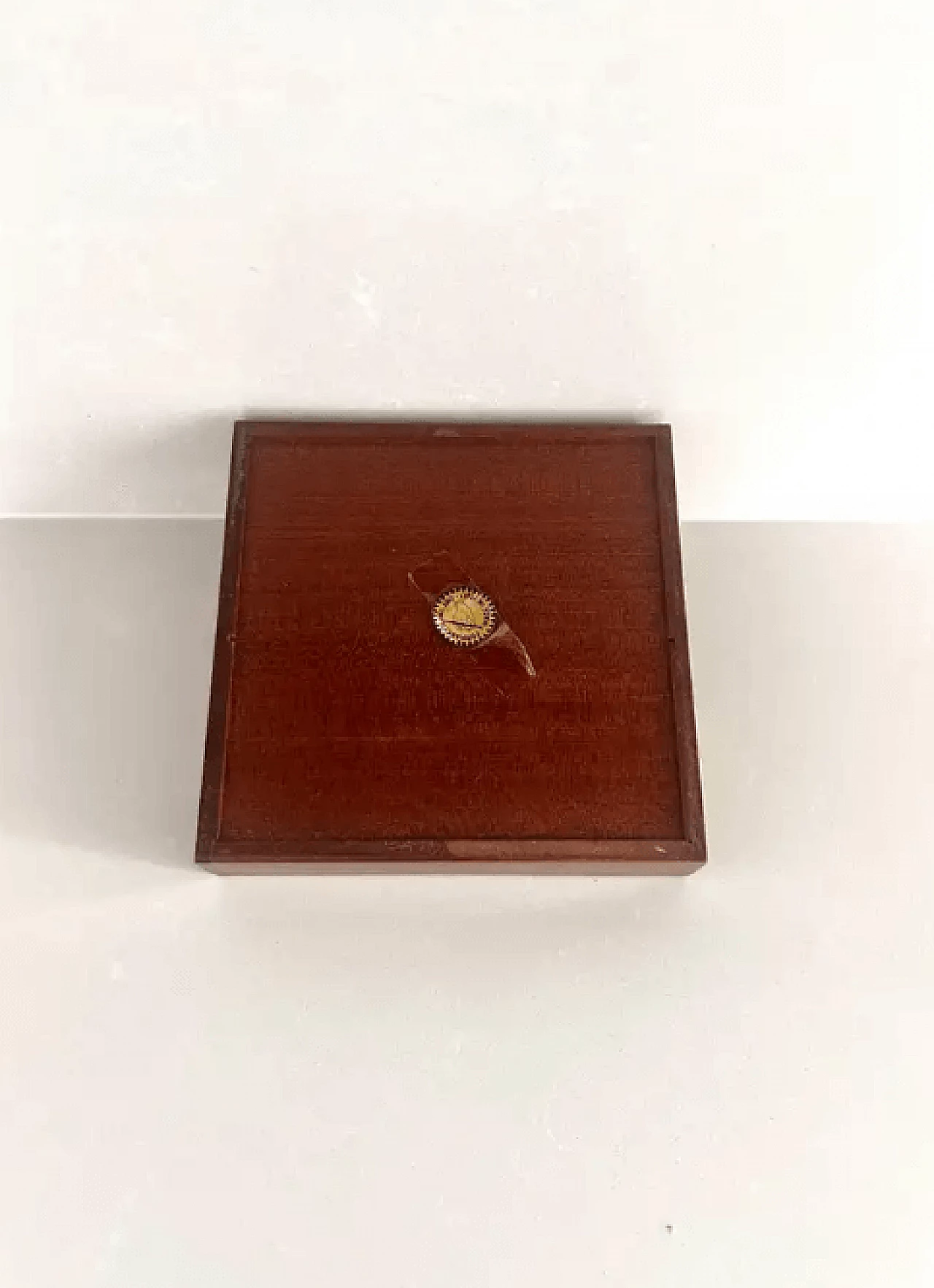 Scatola in legno di Piero Fornasetti per Fornasetti Milano, anni '60 10
