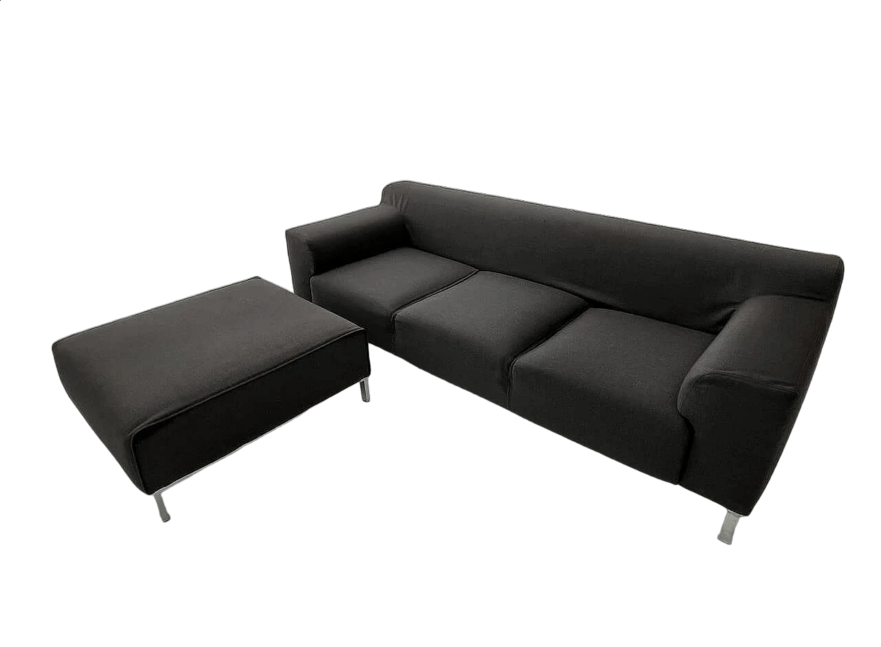 Greg sofa with pouf by EMAF Progetti for Zanotta 8