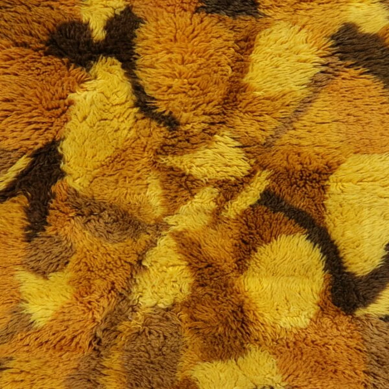 Tappeto in lana e cotone, anni '70 4