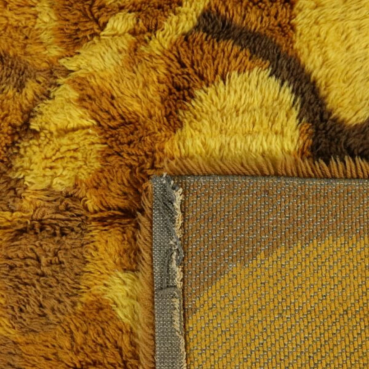 Tappeto in lana e cotone, anni '70 8
