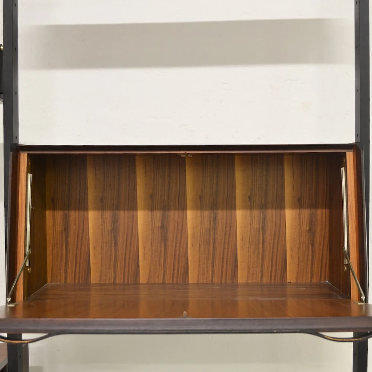 Modular floor-to-ceiling bookcase by La Sorgente del Mobile, 1950s 6