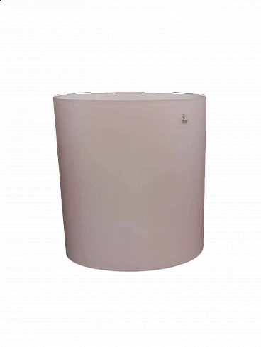 Applique in vetro di Murano rosa, anni '80