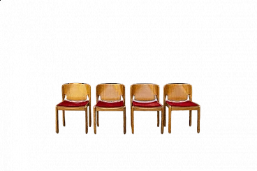 4 122 chairs by Vico Magistretti for Cassina, 1967