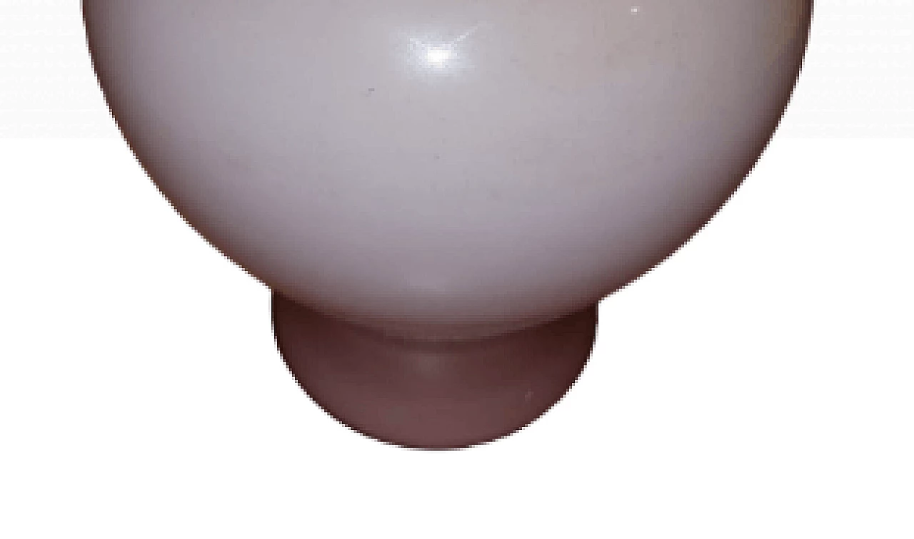 Beige Murano glass vase by Ca' Dei Vetrai, 1960s 6