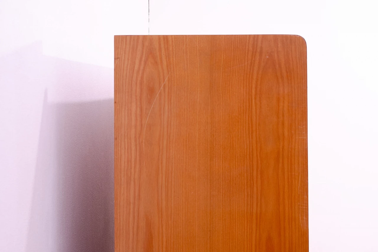 Beech and plywood wardrobe by František Jirák for Tatra Nábytok, 1960s 5