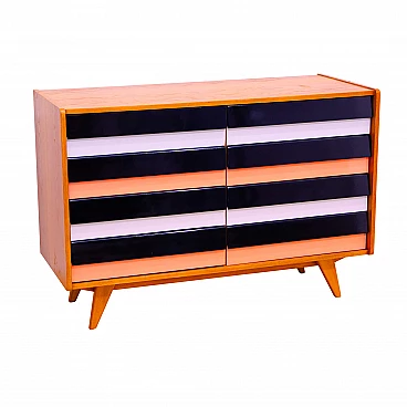 Cassettiera U-458 di Jiří Jiroutek per Interiér Praha, anni '60