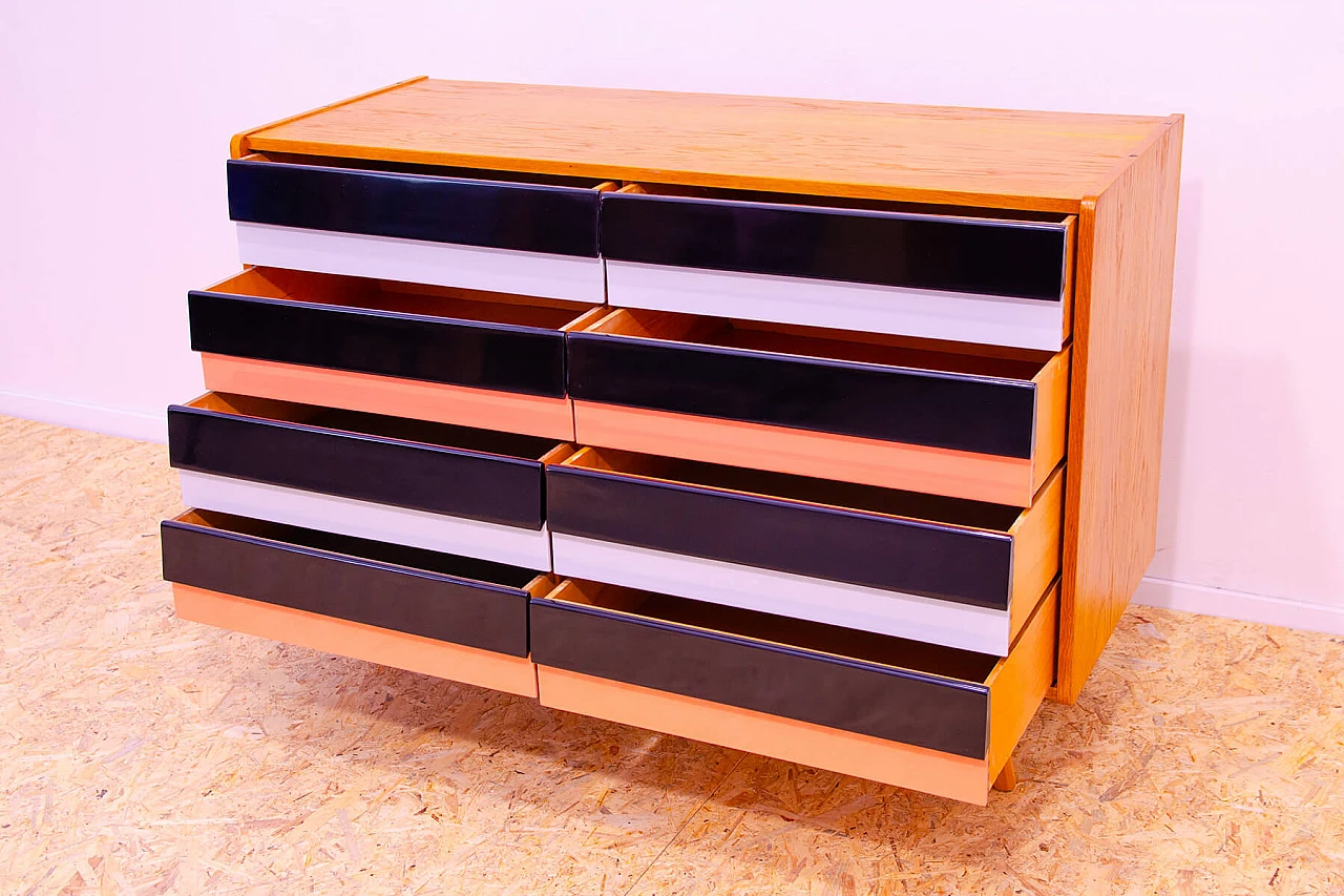 Cassettiera U-458 di Jiří Jiroutek per Interiér Praha, anni '60 8