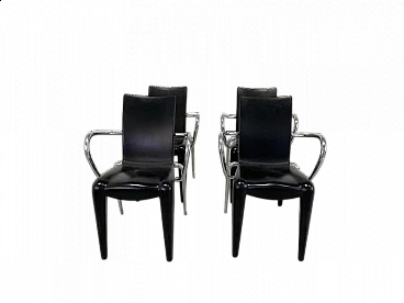 4 Louis 20 armchairs by Philippe Starck for Vitra