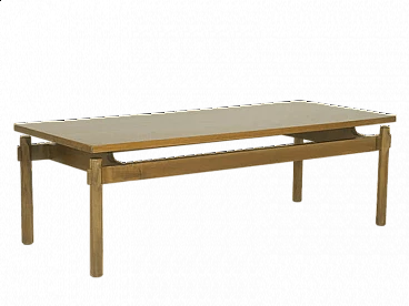 Tavolino da caffè 748 in noce di Ico Luisa Parisi per Cassina, anni '60