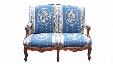 Venetian Louis XV style walnut sofa, 19th century