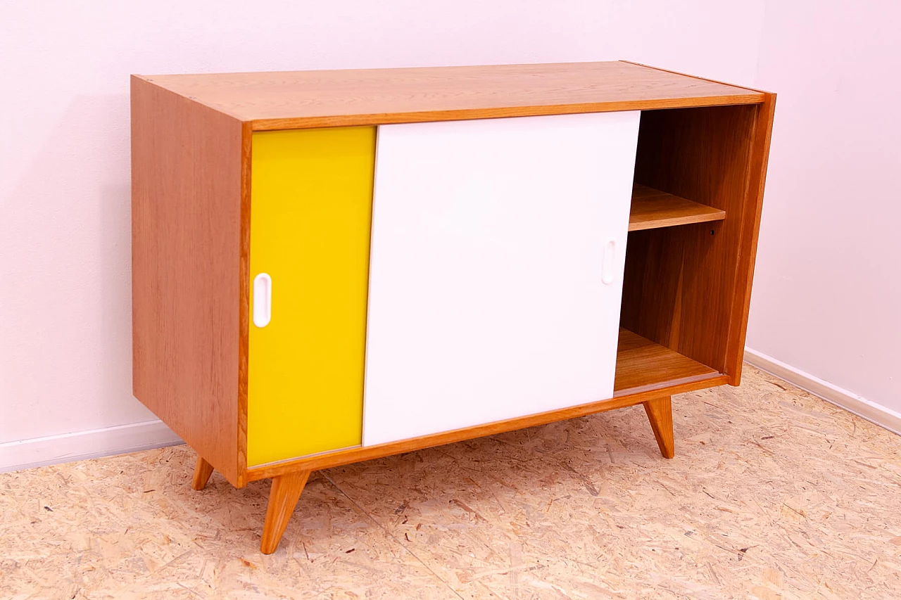 U-452 sideboard by Jiří Jiroutek for Interiér Praha, 1960s 16