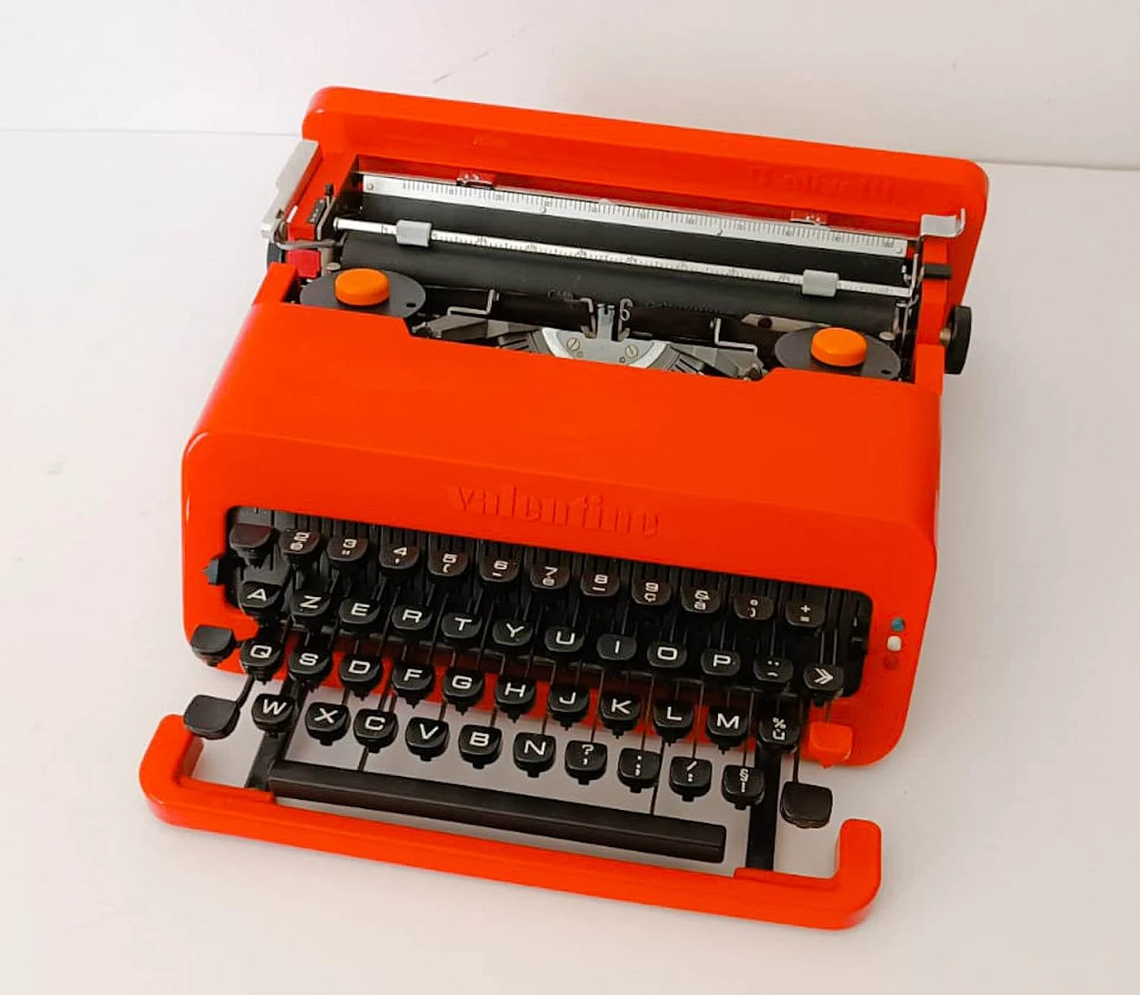 Valentine red typewriter by Ettore Sottsass for Olivetti, 1970s 5
