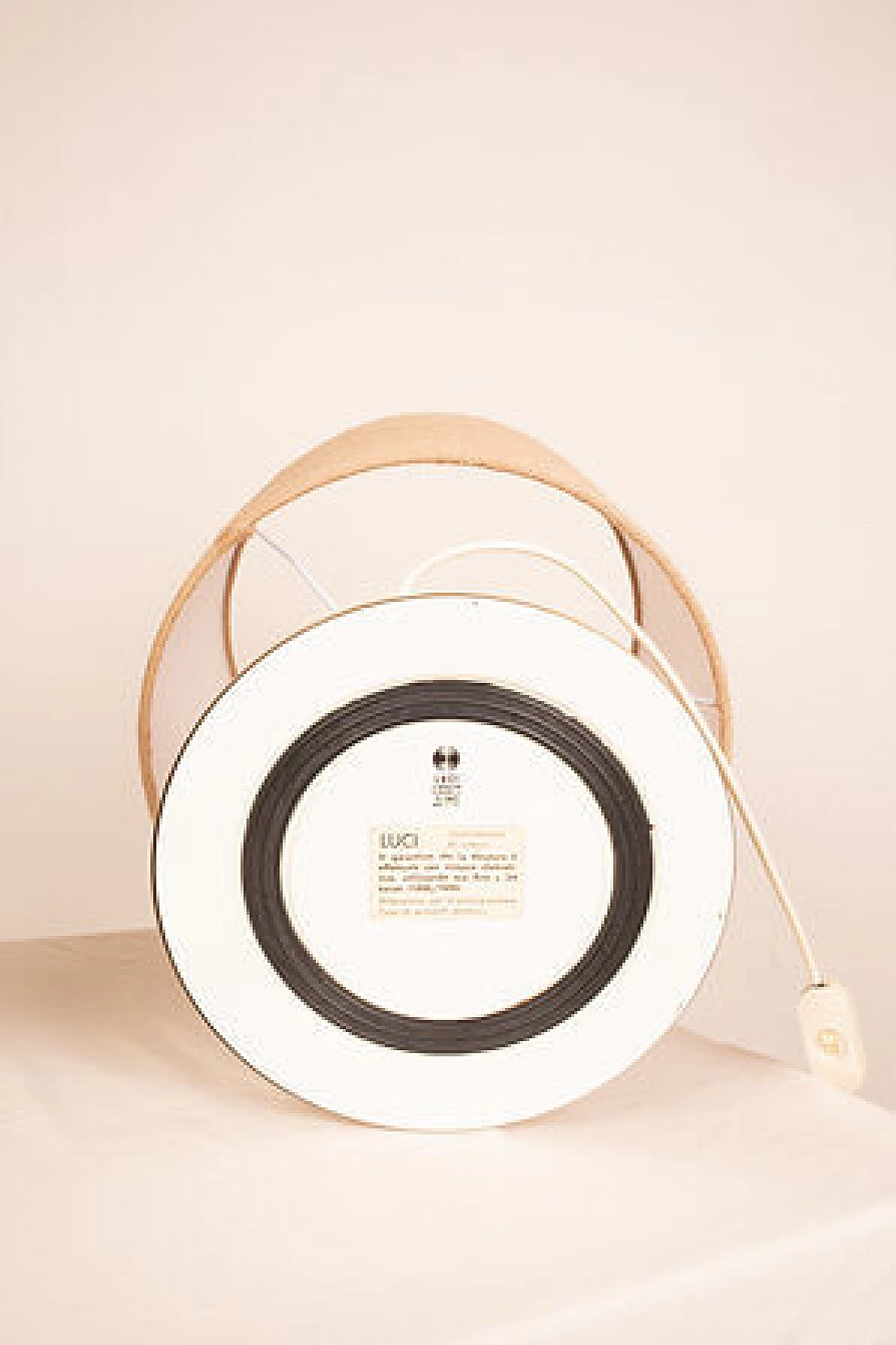 Pair of Gold24K Edition C-363 table lamps by Luci, 1970s 4