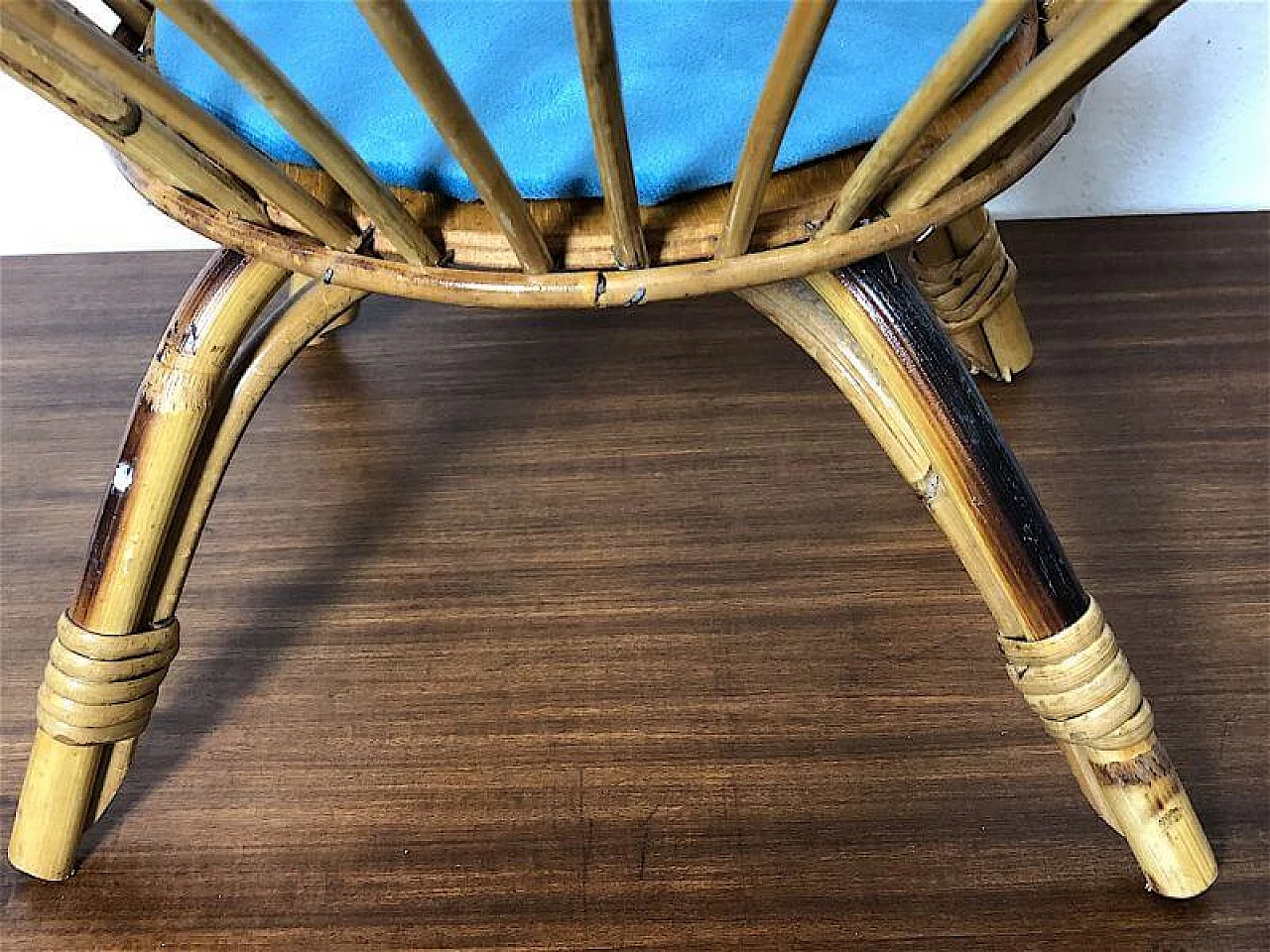 Wickerware holder, 1960s 7