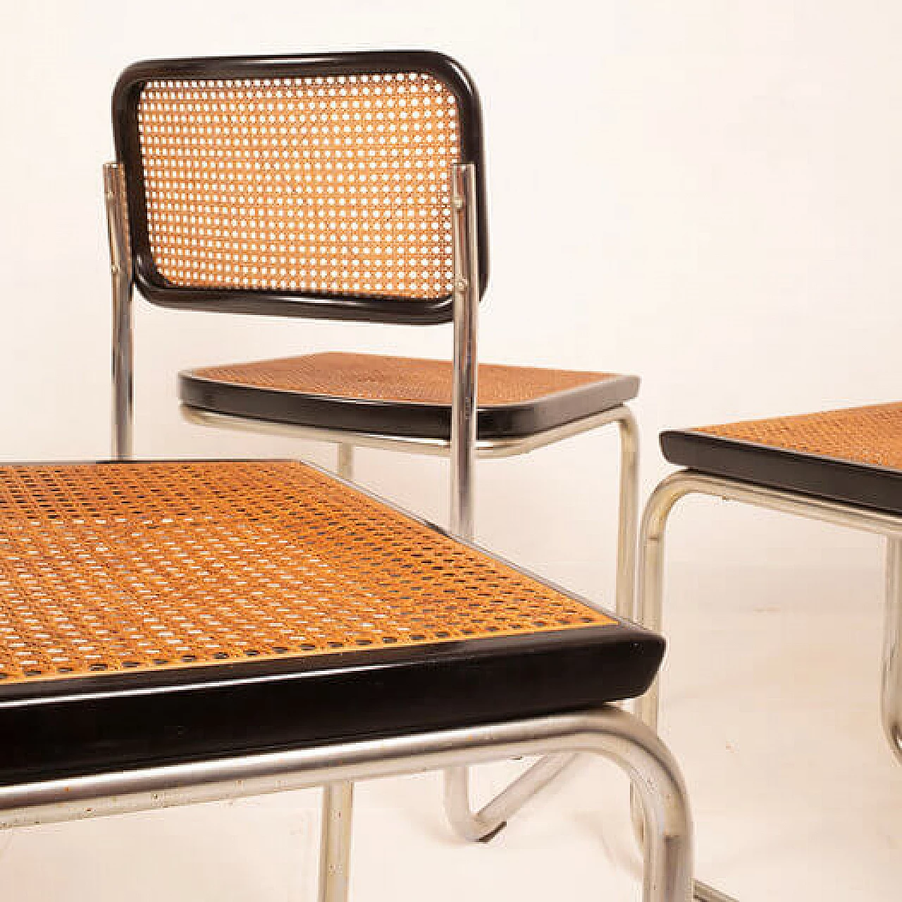 6 Bauhaus chairs by Giuseppe Terragni for Columbus, 1950s 3